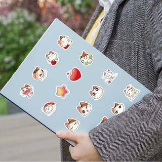 Set 50/100 miếng sticker hình dán chống nước