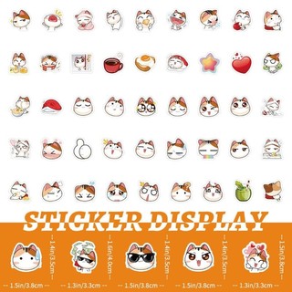 Set 50/100 miếng sticker hình dán chống nước