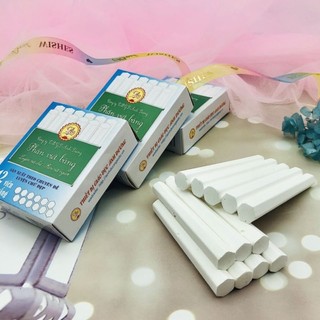 Phấn lục giác, phấn sạch viết bảng Ánh Dương (phấn màu - phấn trắng, phấn tự tạo thanh đậm)