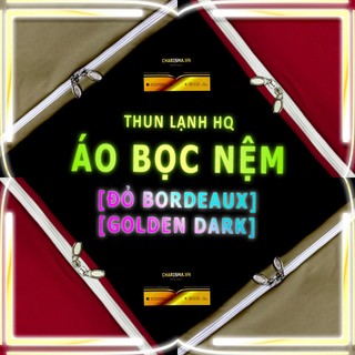 Áo Bọc Nệm Thun Lạnh HQ Cao Cấp [Có Khóa Kéo] Bọc 2 Mặt Mịn Mát [ĐỎ BORDEAUX / NÂU] Ga Nệm Dây Kéo, Áo Nệm, Drap Nệm