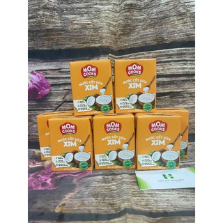 Set 3 hộp NƯỚC CỐT DỪA TƯƠI COCOXIM (Mom Cooks), Hàng xuất khẩu châu Âu