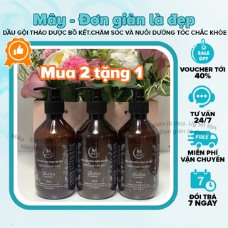 MUA 2 TẶNG 1.Dầu gội thảo dược bồ kết thuần chay. Dầu gội thiên nhiên chống rụng kích thích mọc tóc nhanh dài