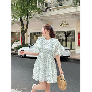 ĐẦM BABYDOLL HOA BÈO NGỰC