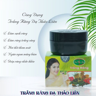 Trắng răng dạ thảo liên 100% thảo dược thiên nhiên 25g | 100% natural herbal teeth whitening 25g