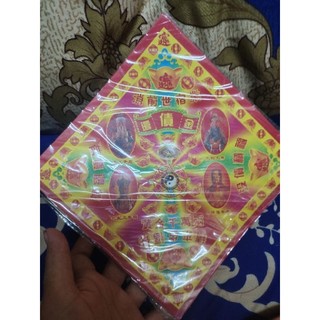 Giấy bốn vị thần phù trợ độ kiếp giải nghiệp trả nợ kiếp này