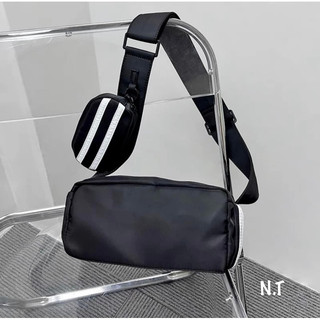 Túi kẻ vải gió cao cấp size 24cm