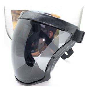 Mặt Nạ Chống độc_kính Acrylic Trong Suốt, Kính Chống Giọt Bắn, Kính Bảo Hộ Chống Bụi Có Lỗ Thoát Khí