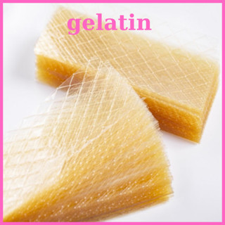 Lá gelatin Đức ( 3g -3.4g 1 lá ) combo 10 lá