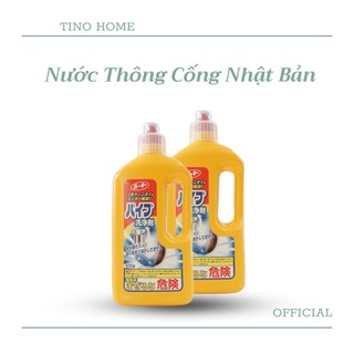 Nước Thông Tắc Cống Đường Ống, Bồn Cầu, Bồn Rửa Bát 800G Làm Sạch Dễ Dàng TVQ Store
