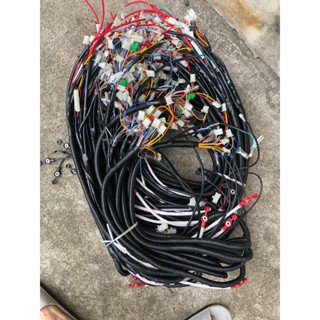  Dây nguồn tổng xe điện xmen và 133s,M133  kèm hướng dẫn cách lắp đặt 