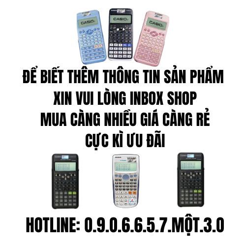Máy Tính FX-570ES PLUS  - Chiến Binh Store