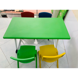 Bàn mầm non , bàn học cho bé siêu đẹp kt 90*50*50cm (KO GHẾ)