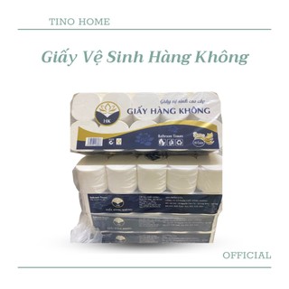 Bịch 10 Cuộn Giấy Vệ Sinh Không Lõi 3 Lớp Cao Cấp Mềm Mịn Chất Lượng TVQ Store