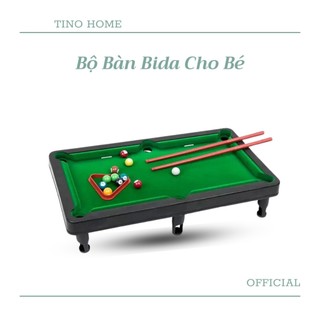 Bộ Bàn Bida Snooker Pool Đầy Đủ Phụ Kiện Thiết Kế Nhỏ Gọn Cho Bé Và Gia Đình Vui Chơi (GVQ.Store)