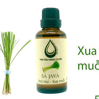 Tinh dầu sả JAVA nguyên chất Ngọc Tuyết 30ml - nồng đậm, xua côn trùng