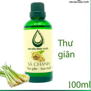 Tinh dầu sả chanh nguyên chất Ngọc Tuyết DQ 100ml - thơm dịu, xua côn trùng