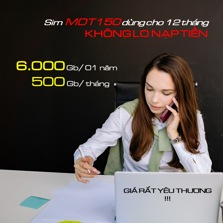 Sim Data 4G MobiFone