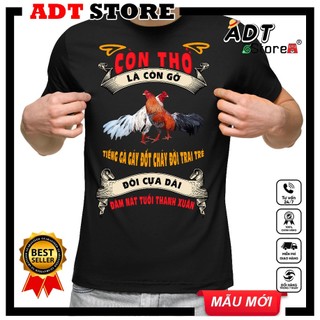 Áo thun cho anh em đam mê gà còn thở là còn gỡ