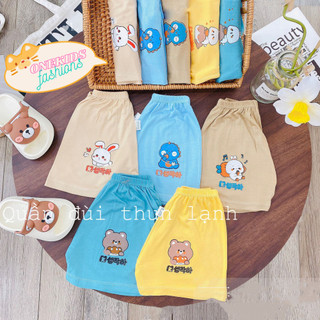 Quần chục đùi chất thun lạnh cực mát dành cho bé trai bé gái từ 5-15kg