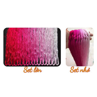 chỉ tơ bóng làng nghề màu hồng sen  180g-144k