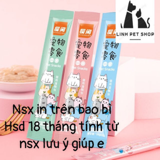   COMBO 50-100 THANH  Súp Thưởng Cho Mèo Shizuka Soup Thưởng Cho Mèo Shizuka 