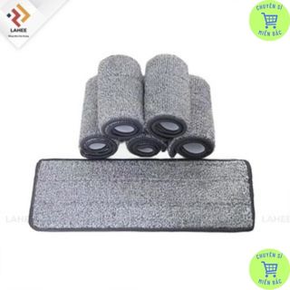 Miếng lau nhà thay thế, bông lau nhà sơ cua hình chữ nhật dùng cho cây lau nhà tự vắt