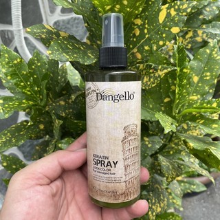 (Chính Hãng Giá Sỉ) XỊT DƯỠNG TÓC SIÊU MƯỢT DANGELLO KERATIN SPRAY 250ML
