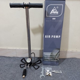 Bơm Tay Cao Áp Ô TÔ AGH Bơm Khỏe Tặng Kèm Phụ Kiện