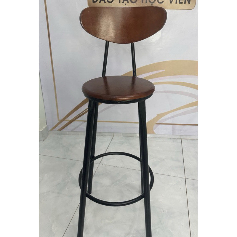 ghế quầy bar , ghế ngồi ban công cao 73cm phù hợp ngồi bàn cao chill chill