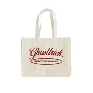Túi tote GHOST TRICK 2024 màu kem ( vải không dệt ) - Local brand chính hãng