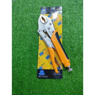 Kìm bấm 10in miệng cong hiệu yett tay bọc cao su