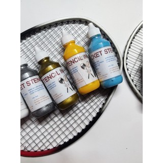 Mực sơn vợt cầu lông-racket -tennic stencil ink
