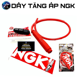 DÂY TĂNG ÁP NGK ĐẦU THẲNG CHO XE MÁY