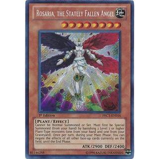 Thẻ bài yugioh - tcg - rosaria, the stately fallen angel - prc1-en016 - secret rare