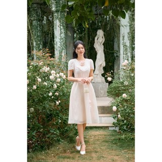 Đầm Charmilles phối zen đính hoa 24MD072CN