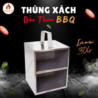 Thùng xách bầu đựng than bếp nướng than hoa