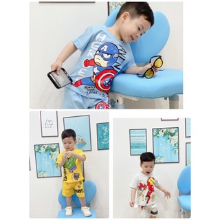 Set 3 bộ siêu nhân xanh ghi vàng- c410