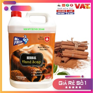 Nước rửa tay khử mùi Premium Hand Soap Mr Fresh  5L Hương Quế