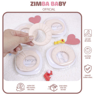 Gặm nứu Hegen cao cấp đàn hồi chất liệu TPE xoa dịu đau nướu kích thích mọc răng thiết kế vừa tay an toàn cho bé