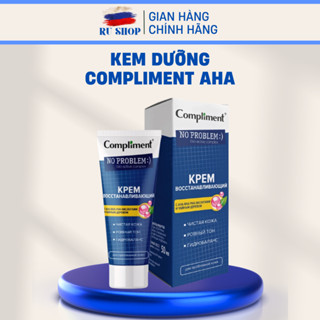 Kem Dưỡng Compliment No problem AHA-BHA-PHA cho Da Dầu Mụn Phục Hồi, Tái Tạo 50ml