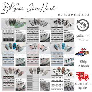 Sticker Nail Thương Hiệu Trang Trí Móng