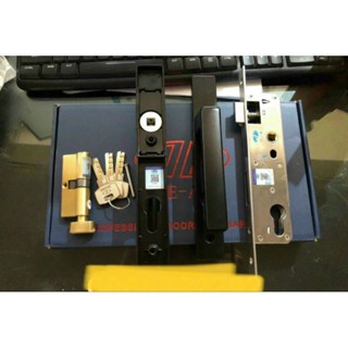 khoá ADAE tay vuông hàng xịn chính hãng lắp cửa nhôm hệ 55 vát cạnh pma việt pháp hệ 4400 4500