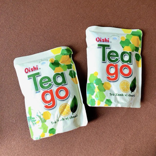 Nước trái cây Oshi trà xanh vị chanh Tea Go túi 190ml