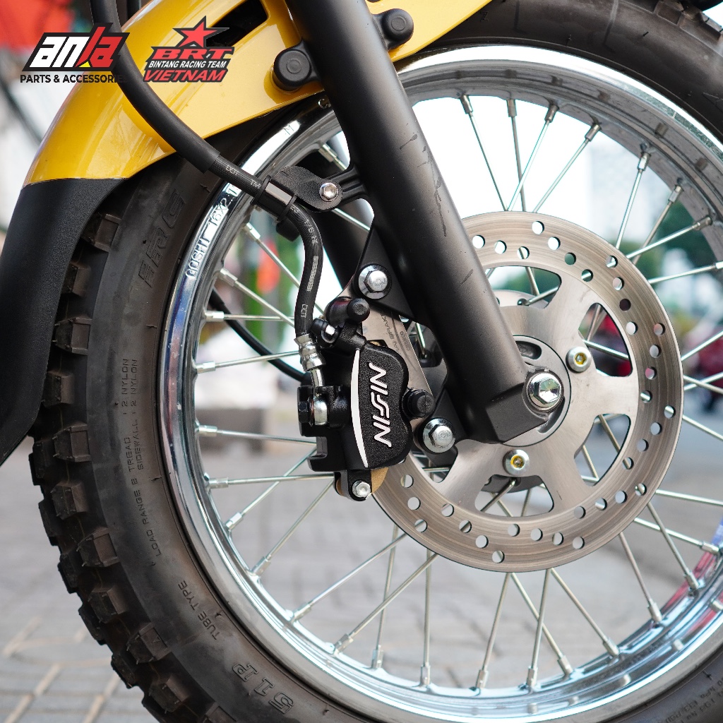 Heo dầu NISSIN SAMURAI 2 PISTON Yamaha PG1 (hàng chính hãng)