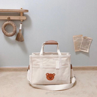  Túi Đựng Bỉm Sữa Cho Mẹ Bé KidAndMom Túi Xách Bỉm Sữa Đa Năng Sức Chứa Lớn Phong Cách Hàn Quốc 