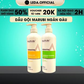  Dầu Gội MARUBI KERATIN dành riêng cho da đầu gàu dầu bết dầu gội keratin ngăn rụng tóc marubi 750ml 
