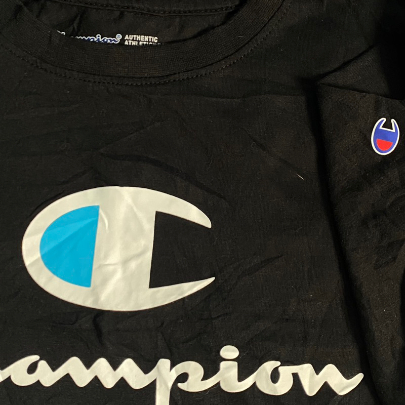 Áo Thun Mỹ 2hand Siêu Phẩm Hiệu CHAMPION Big Logo Size S Độ Mới Cao