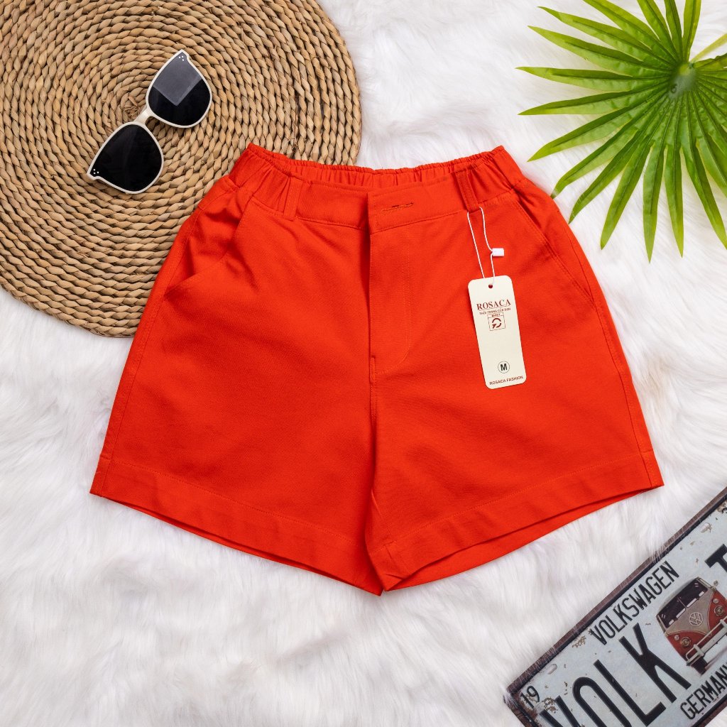 Quần Đùi Nữ Kaki Lưng Thun (Giá Sỉ)
