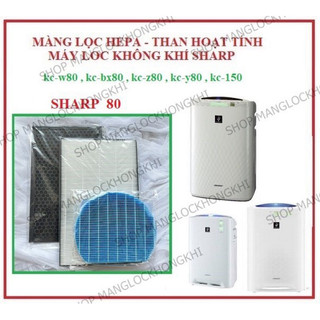Màng loc không khí cho máy sharp kc-w80 , kc-bx80 , kc-z80 , kc-y80 , kc-150 manlockhongkhi hcm