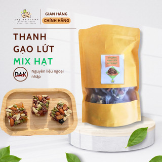 Bánh gạo lứt pure mix hạt dinh dưỡng siêu hạt, eat clean, ăn kiêng, hỗ trợ giảm cân 250g 500g j&j healthy